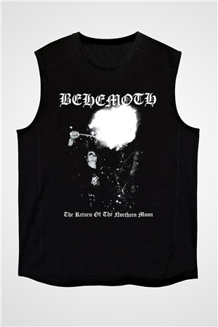 Behemoth Siyah Unisex Kolsuz Tişört