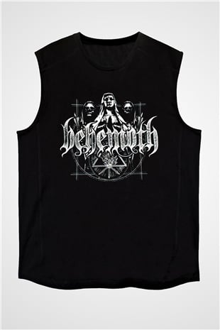 Behemoth Siyah Unisex Kolsuz Tişört