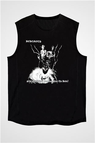 Behemoth Siyah Unisex Kolsuz Tişört