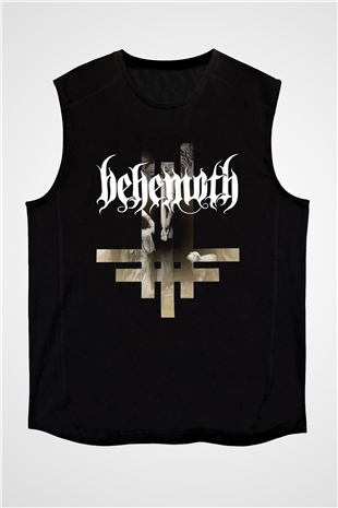 Behemoth Siyah Unisex Kolsuz Tişört