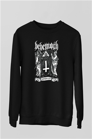 Behemoth Siyah Unisex Sweatshirt
