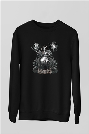 Behemoth Siyah Unisex Sweatshirt