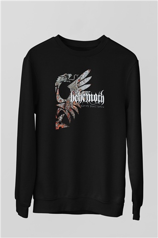 Behemoth Siyah Unisex Sweatshirt