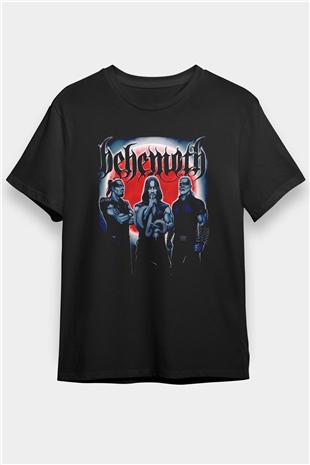 Behemoth Siyah Unisex Tişört T-Shirt - TişörtFabrikası