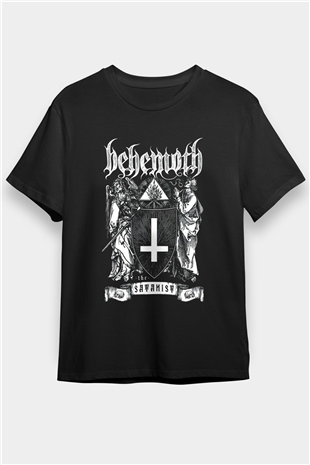 Behemoth Siyah Unisex Tişört T-Shirt - TişörtFabrikası