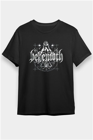 Behemoth Siyah Unisex Tişört T-Shirt - TişörtFabrikası