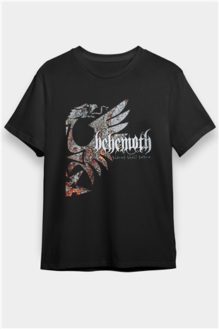 Behemoth Siyah Unisex Tişört T-Shirt - TişörtFabrikası