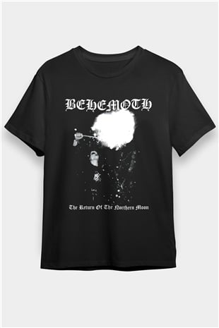 Behemoth Siyah Unisex Tişört T-Shirt - TişörtFabrikası