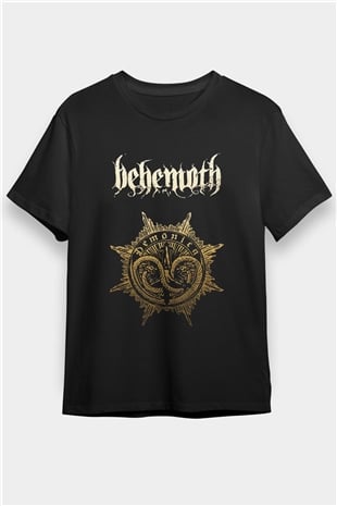 Behemoth Siyah Unisex Tişört T-Shirt - TişörtFabrikası