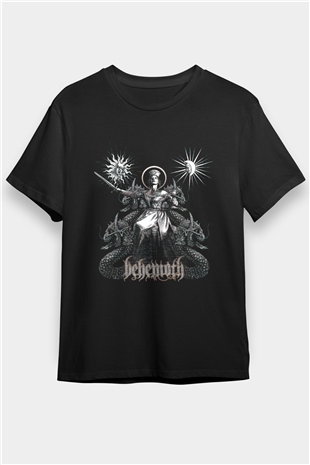 Behemoth Siyah Unisex Tişört T-Shirt - TişörtFabrikası