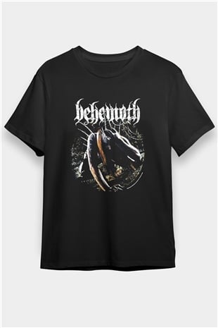 Behemoth Siyah Unisex Tişört T-Shirt - TişörtFabrikası