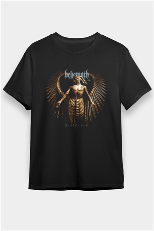 Behemoth Siyah Unisex Tişört T-Shirt - TişörtFabrikası
