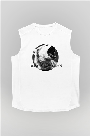 Being as an Ocean Beyaz Unisex Kolsuz Tişört