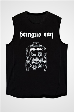 Being as an Ocean Siyah Unisex Kolsuz Tişört