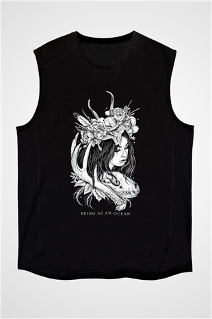 Being as an Ocean Siyah Unisex Kolsuz Tişört