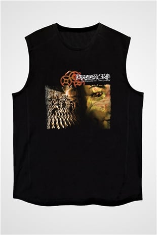 Beneath the Massacre Baskılı Unisex Siyah Kolsuz Tişört