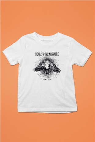 Beneath the Massacre Beyaz Unisex Çocuk Tişört