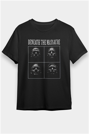 Beneath the Massacre Siyah Unisex Tişört T-Shirt - TişörtFabrikası