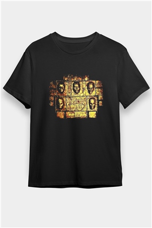 Benediction Baskılı Unisex Siyah Tişört