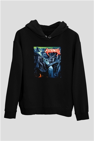 Benediction Siyah Unisex Hoodie