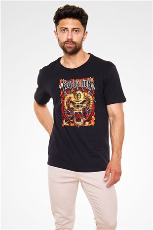 Benediction Siyah Unisex Tişört T-Shirt - TişörtFabrikası