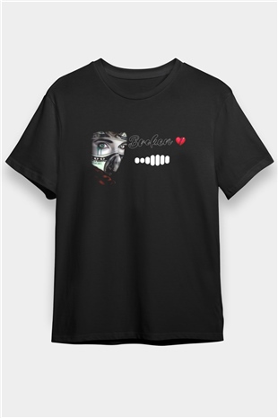 Benjamin Franklin Siyah Unisex Tişört T-Shirt - TişörtFabrikası