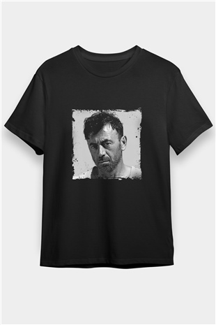 Benny Benassi Baskılı Unisex Siyah Tişört