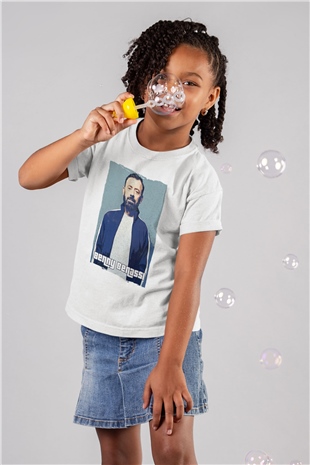 Benny Benassi Beyaz Unisex Çocuk Tişört