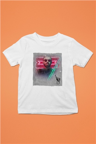 Benny Benassi Beyaz Unisex Çocuk Tişört