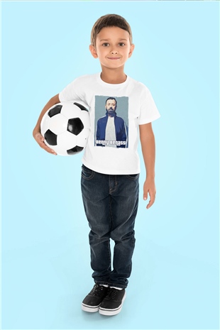 Benny Benassi Beyaz Unisex Çocuk Tişört