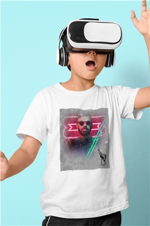 Benny Benassi Beyaz Unisex Çocuk Tişört
