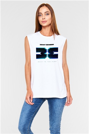 Benny Benassi Beyaz Unisex Kolsuz Tişört