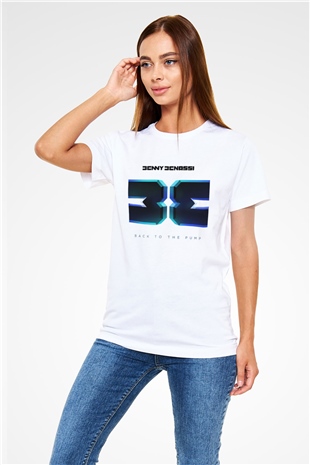 Benny Benassi Beyaz Unisex Tişört T-Shirt - TişörtFabrikası