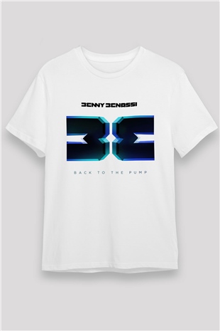 Benny Benassi Beyaz Unisex Tişört T-Shirt - TişörtFabrikası