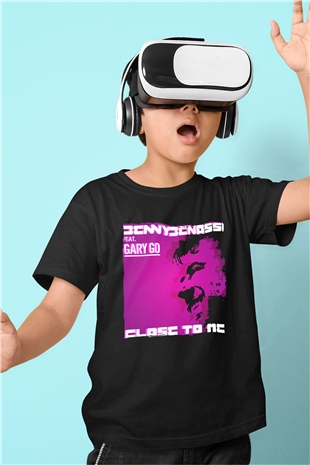 Benny Benassi Siyah Unisex Çocuk Tişört