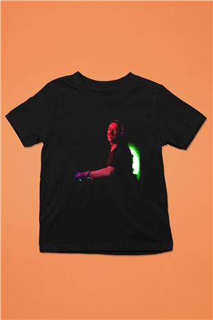 Benny Benassi Siyah Unisex Çocuk Tişört