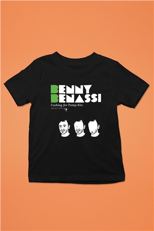 Benny Benassi Siyah Unisex Çocuk Tişört