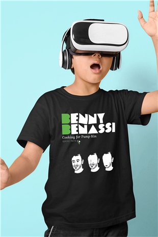 Benny Benassi Siyah Unisex Çocuk Tişört