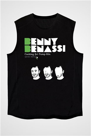 Benny Benassi Siyah Unisex Kolsuz Tişört