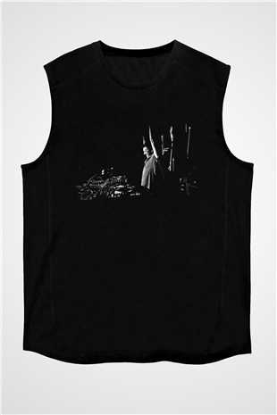 Benny Benassi Siyah Unisex Kolsuz Tişört