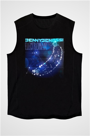 Benny Benassi Siyah Unisex Kolsuz Tişört
