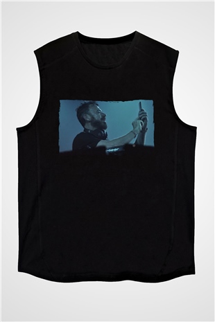 Benny Benassi Siyah Unisex Kolsuz Tişört