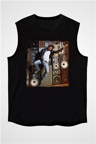 Benny Benassi Siyah Unisex Kolsuz Tişört