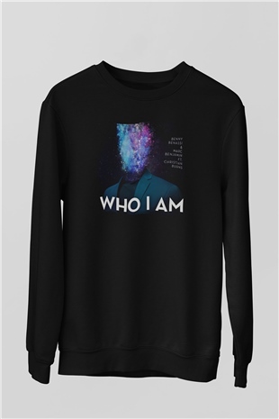 Benny Benassi Siyah Unisex Sweatshirt