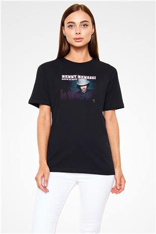 Benny Benassi Siyah Unisex Tişört T-Shirt - TişörtFabrikası