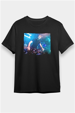 Benny Benassi Siyah Unisex Tişört T-Shirt - TişörtFabrikası