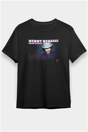 Benny Benassi Siyah Unisex Tişört T-Shirt - TişörtFabrikası
