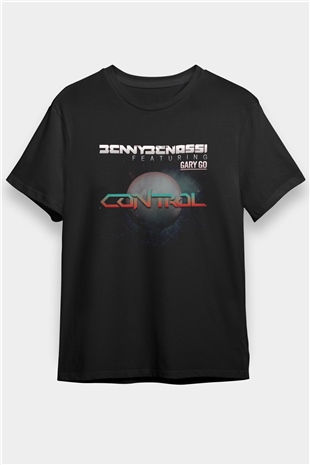 Benny Benassi Siyah Unisex Tişört T-Shirt - TişörtFabrikası