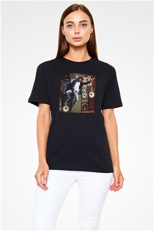 Benny Benassi Siyah Unisex Tişört T-Shirt - TişörtFabrikası