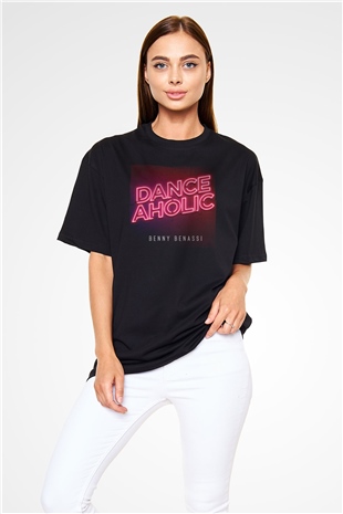 Benny Benassi Siyah Oversize Tişört Oversize T-shirt - TişörtFabrikası